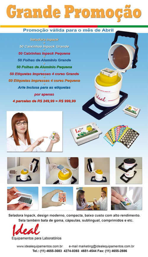 Ideal - Equipamentos para laborat&oacute;rios